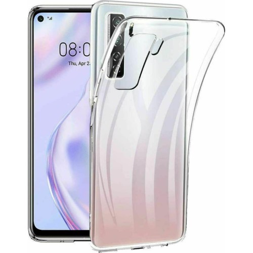 Θήκη TPU Σιλικόνης 1 mm για Huawei P40 Lite 5G - Διάφανο