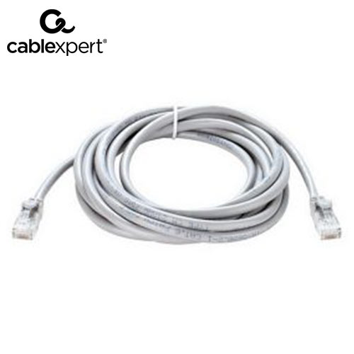 Cablexpert Ethernet Καλώδιo UTP Patch CAT5e 5μ. PP12-5M - Γκρι