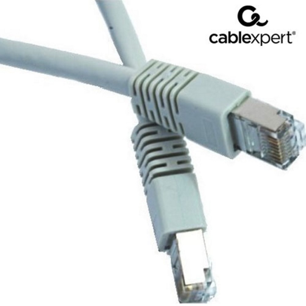 Cablexpert Ethernet Καλώδιο Ftp Cat6 Patch - Γκρι 2μ PP6 2M