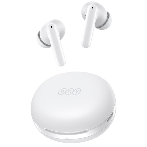 Qcy T13 Anc2 TWS 28db Active Noise Canceling 10mm Drivers BT 5.3 30 Hours - Λευκό 6957141408551