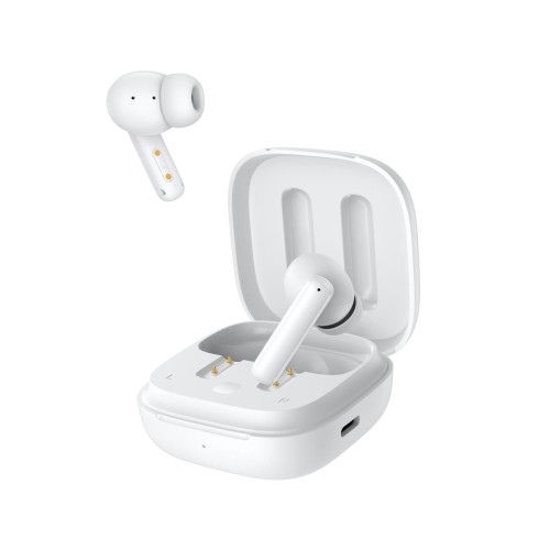 Qcy T13 Anc - TWS 10mm Dynamic Driver. 4-mic 28db Anc. Bluetooth 5.3. 7hr-30hr. 75ms Latency - Λευκό 6957141407899