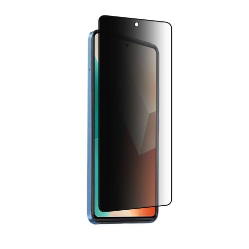 Privacy Tempered Glass / Τζαμάκι Προστασίας Full Glue για Xiaomi Redmi Note 13 4G / 5G - Φιμέ Μαύρο