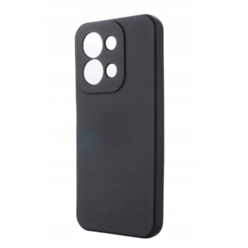 Θήκη TPU Σιλικόνης με Υφασμάτινη Επένδυση για Xiaomi Redmi 15C 4G / 5G - Μαύρο