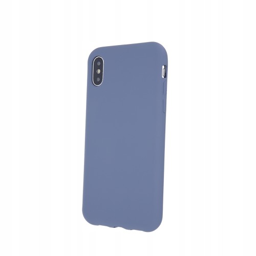 Θήκη TPU Σιλικόνης με Υφασμάτινη Επένδυση για Samsung S10 - Μπλε Γκρι