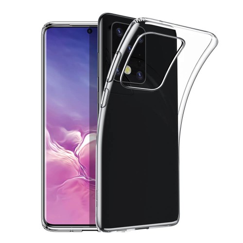 Θήκη Σιλικόνης ΤPU Σιλικόνης 1mm για Samsung Note 20 - Διάφανη