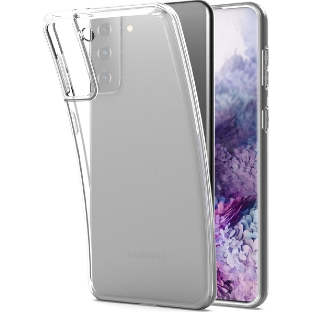 Θήκη TPU Σιλικόνης 1 mm για Samsung Galaxy S21 - Διάφανο