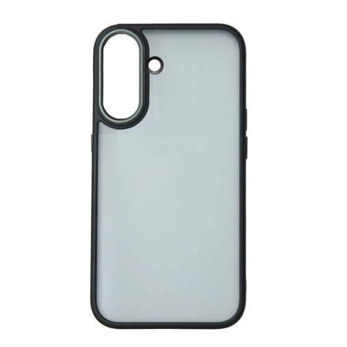 Σκληρή Θήκη Satin Matt για Samsung Galaxy S24 Plus - Μαύρο Πλαίσιο