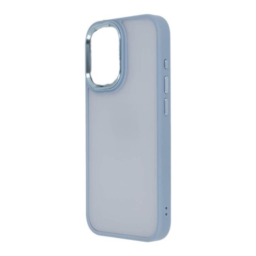 Σκληρή Θήκη Satin Matt για Samsung Galaxy S24 Plus - Γαλάζιο Πλαίσιο