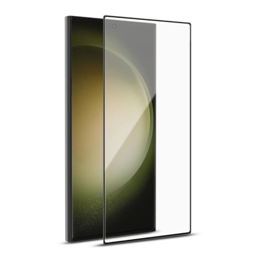 Tempered Glass FULL GLUE για Samsung Galaxy S24 Ultra / ΔΕΝ Λειτουργεί το Δακτυλικό Αποτύπωμα - Μαύρο Πλαίσιο