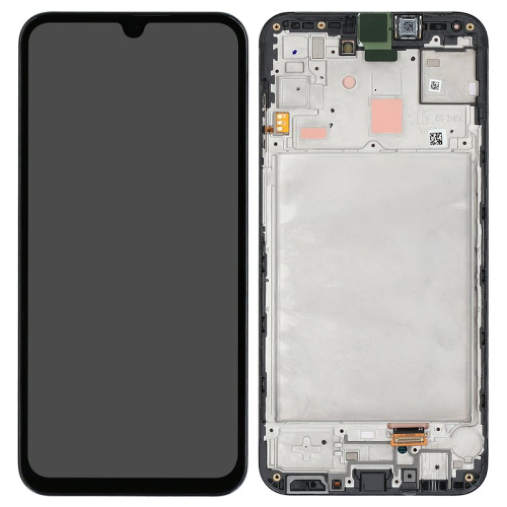 Γνήσια Οθόνη LCD με Μηχανισμό Αφής για Samsung Galaxy A15 SM-A156B - Μαύρο