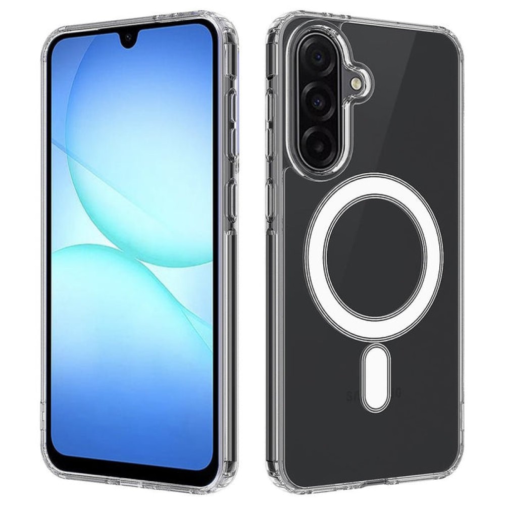 Θήκη TPU Σιλικόνης 1.5mm με Ενισχυμένες Γωνίες και MagSafe για Samsung Galaxy A17 - Διάφανο