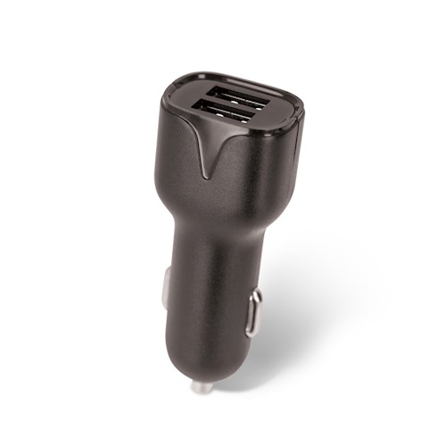 Φορτιστής Αυτοκινήτου SETTY με 2 Θύρες USB 3A - Μαύρος
