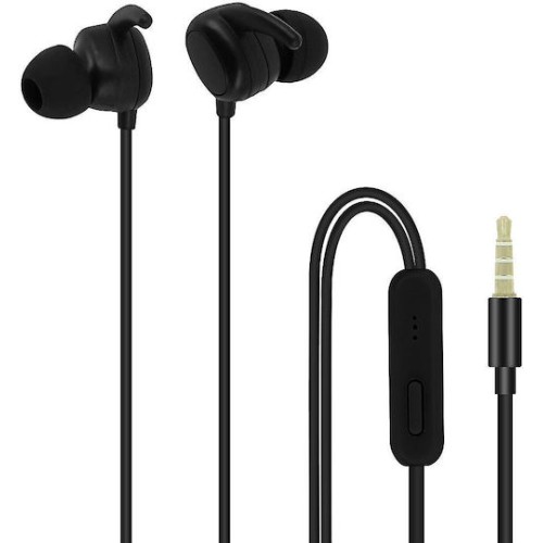 Ακουστικά Setty Sport In-ear Handsfree - Μαύρο