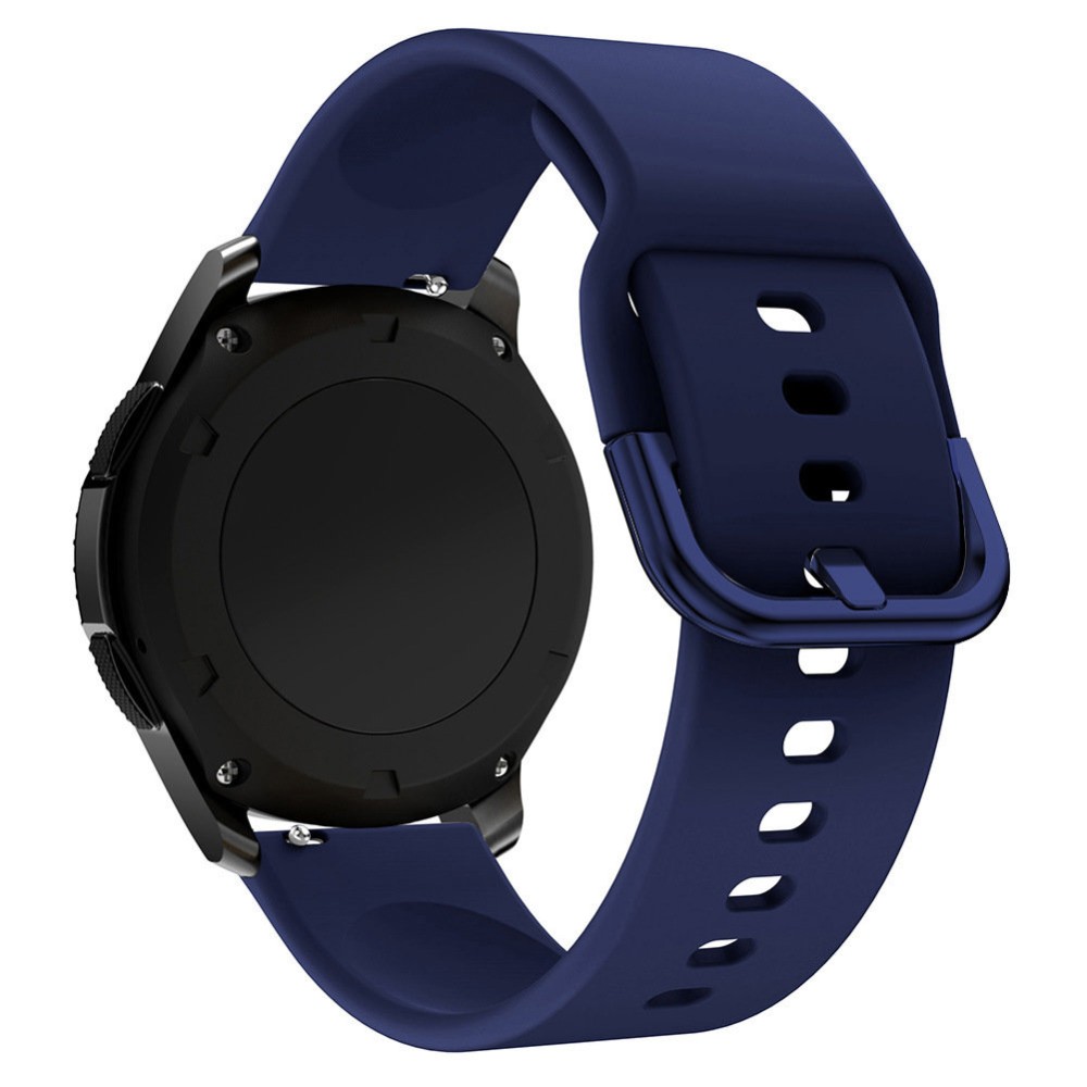 Universal Λουράκι TPU Σιλικόνης για Ρολόι Smartwatch 20mm - Μπλε