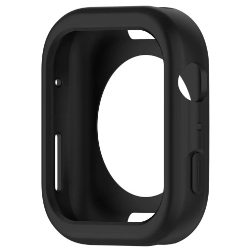 Θήκη TPU Σιλικόνης για Apple Watch 45 mm (Series 7/8/9) - Μαύρη