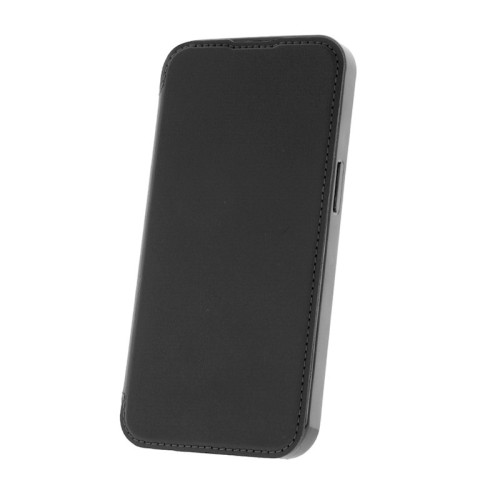 Θήκη Book Style Magsafe με Τζαμάκι Προστασίας Κάμερας για iPhone 15 Pro Max - Μαύρο