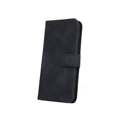 Θήκη Book Velvet Style με Λουράκι για Samsung Galaxy S21 FE - Μαύρο