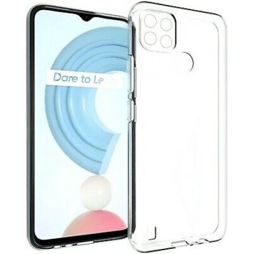 Θήκη TPU Σιλικόνης GREEN ON για Realme C21Y / C25Y - Διάφανο