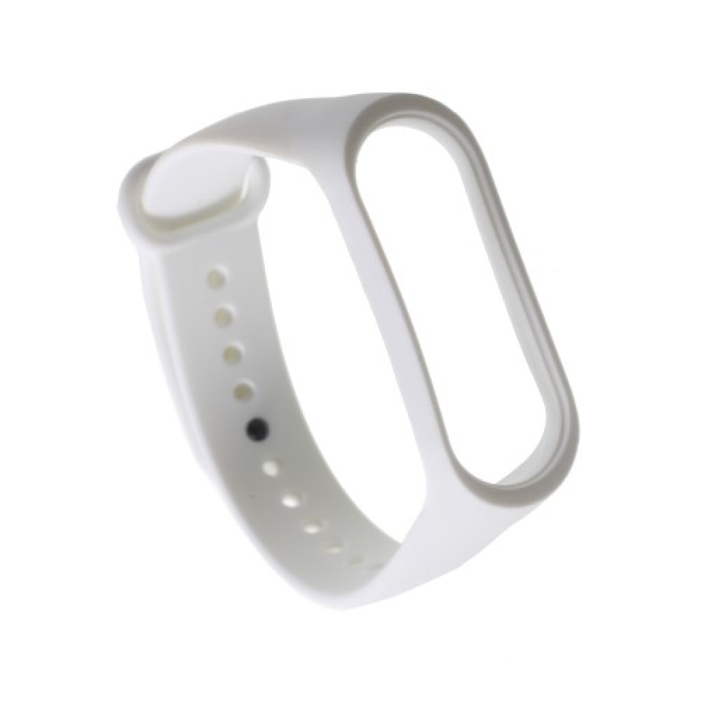 Devia Λουράκι Σιλικόνης για Xiaomi Mi Band 3 / 4 - Λευκό