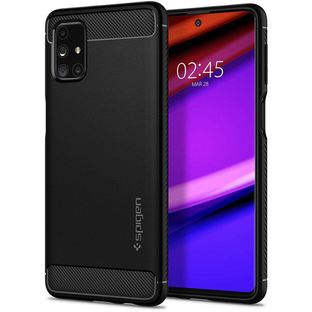 Θήκη Armor Rugged SPIGEN για Samsung Galaxy M31s - Μαύρο Ματ