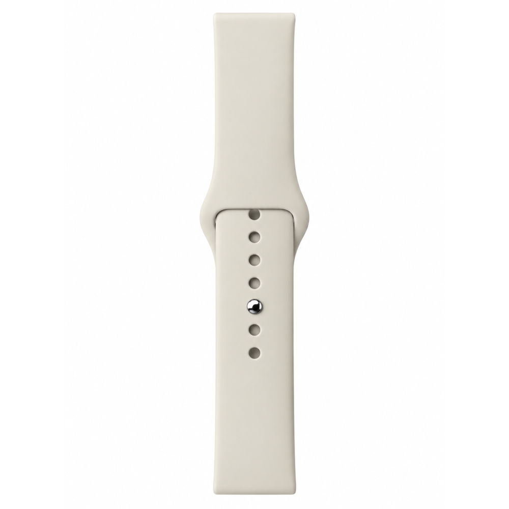 Hoco WH11 Universal Λουράκι Σιλικόνης για Ρολόι Smartwatch 20mm - Μπεζ