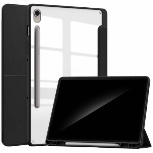 Θήκη Tablet Book Style Symmetry με Θέση για Πενάκι για  iPad Pro 11 2024 / 2025 / 2026 - Μαύρο