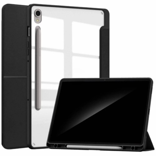 Θήκη Tablet Book Style Symmetry με Θέση για Πενάκι για iPad 10.9 2022 (10 Gen.) / 10.9 2025 (A16) - Μαύρο