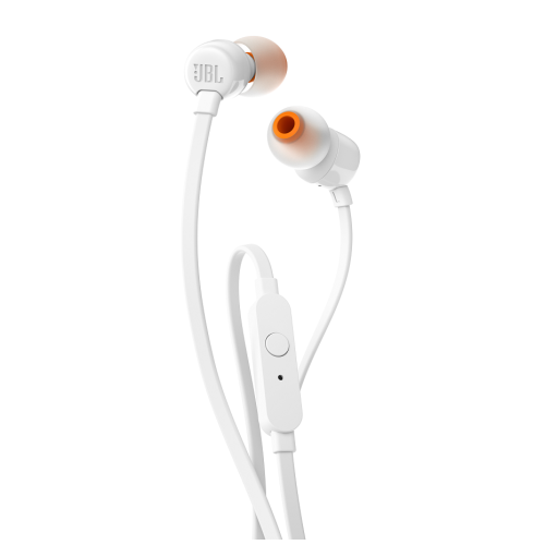JBL T110 Ακουστικά Handsfree InEar με Μικρόφωνο - Λευκό