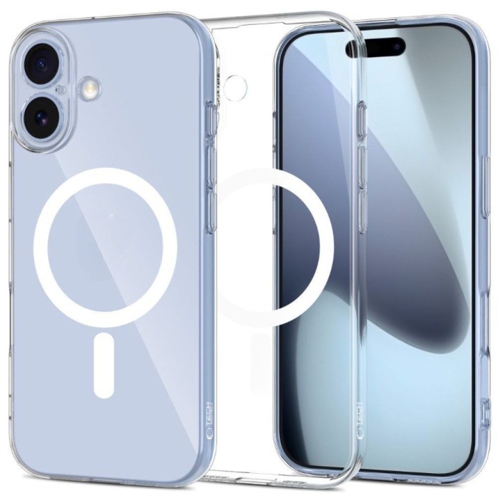 Tech-Protect Θήκη TPU Σιλικόνης FlexAir με MagSafe για iPhone 17 - Διάφανο
