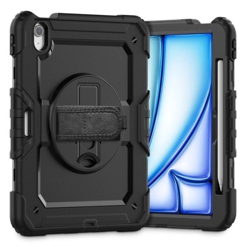 Tech-Protect θήκη Solid360 για iPad Air 11 2024 / M2 2024 / M3 2025 - Μαύρο