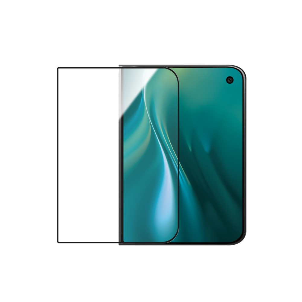 9D Premium Tempered Glass / Τζαμάκι Προστασίας FULL GLUE για iPhone Duo - Μαύρο