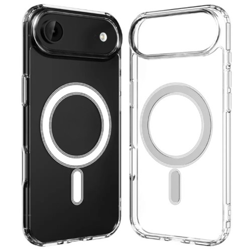 Θήκη TPU Σιλικόνης 1.5mm με Ενισχυμένες Γωνίες και MagSafe για iPhone Air - Διάφανο