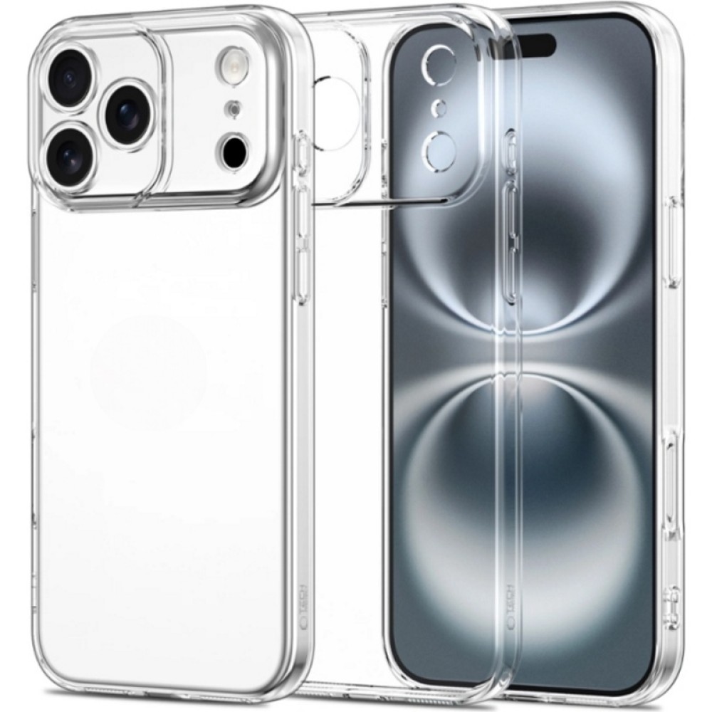 Θήκη TPU Σιλικόνης 2mm για iPhone 17 Pro Max - Διάφανο