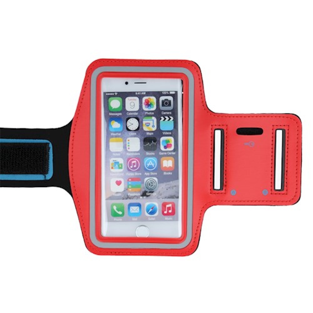 Θήκη Κινητού για Τρέξιμο 4.7 Ίντσες - ArmBand Κόκκινη