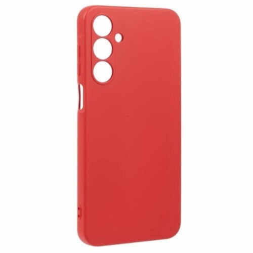 Θήκη TPU Σιλικόνης με Υφασμάτινη Επένδυση για Samsung Galaxy A26 - Κόκκινο