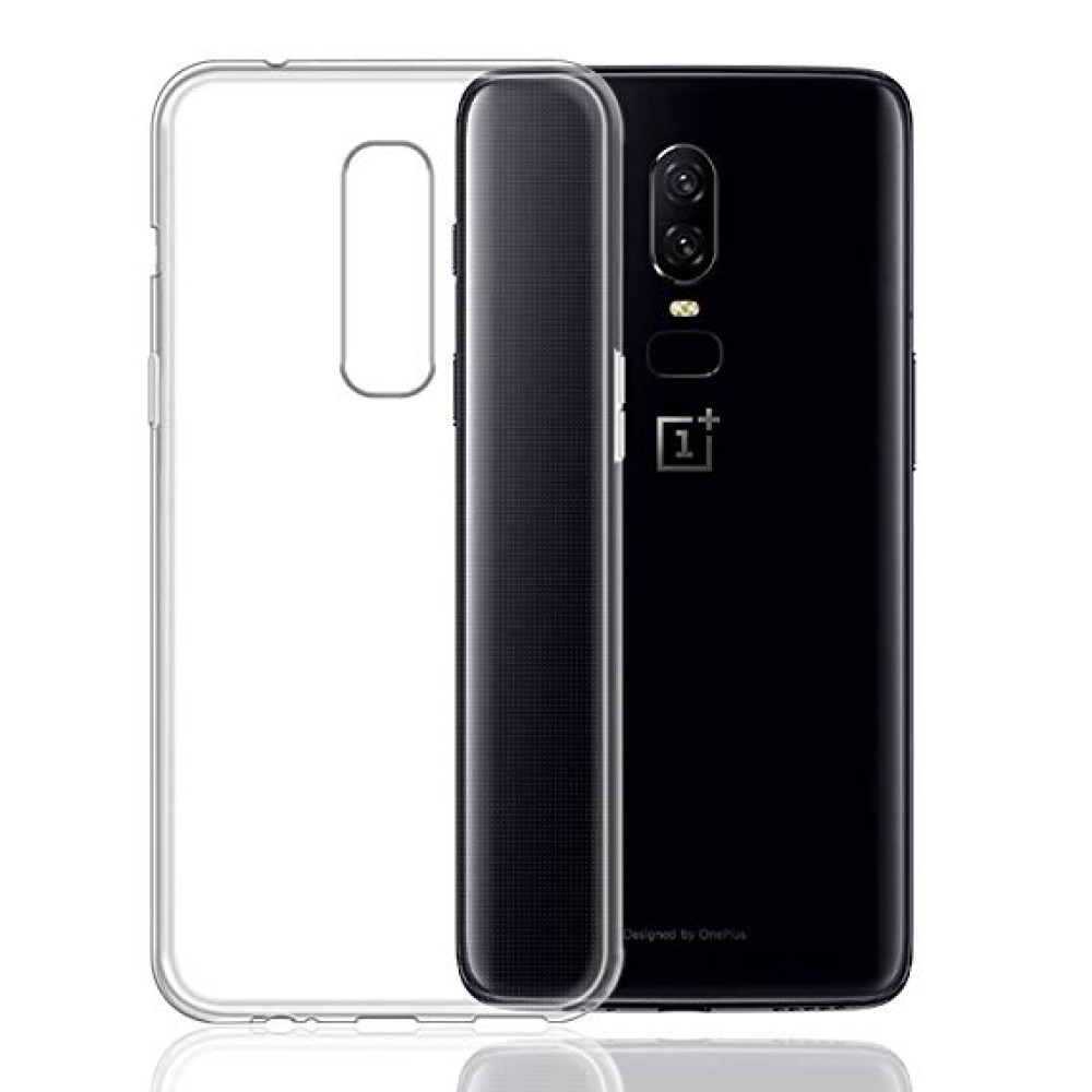Θήκη TPU Σιλικόνης για OnePlus 6 - Διάφανη