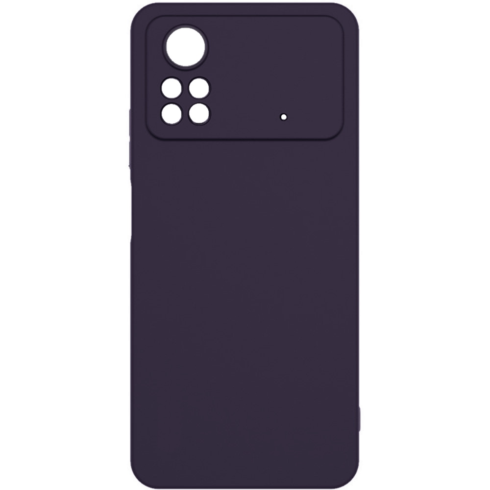 Θήκη TPU Σιλικόνης με Υφασμάτινη Επένδυση για Xiaomi Poco X4 Pro 5G - Σκούρο Μπλε