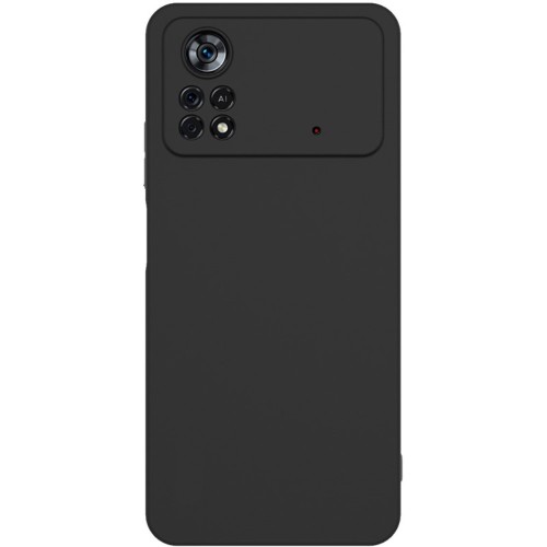 Θήκη TPU Σιλικόνης  για Xiaomi Poco X4 Pro 5G - Μαύρη