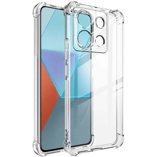 Θήκη TPU Σιλικόνης 1.5mm με Ενισχυμένες Γωνίες για Xiaomi Redmi Note 13 5G - Διάφανο