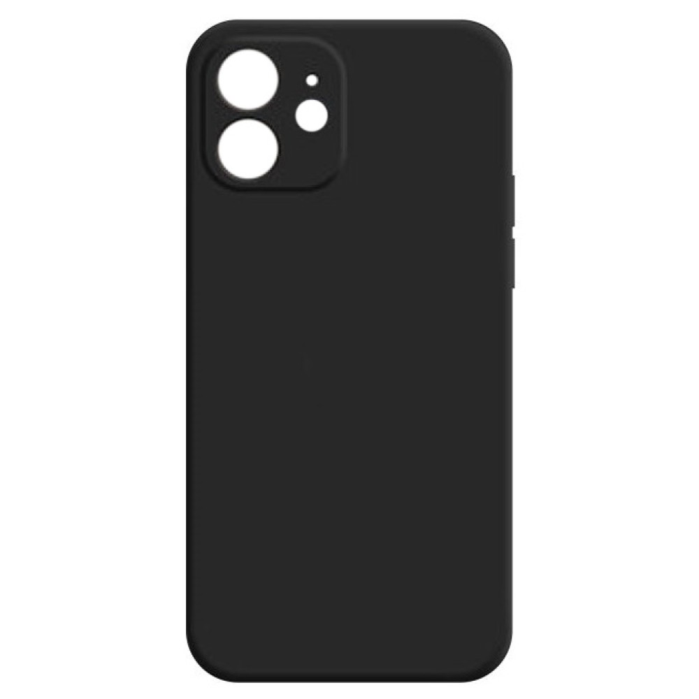 Θήκη TPU Σιλικόνης για iPhone 12 Mini - Μαύρη Ματ