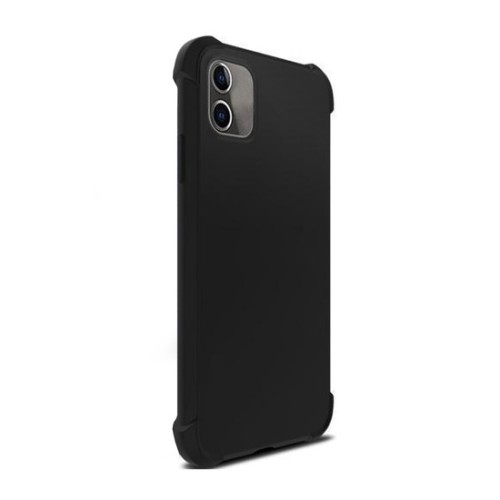Θήκη TPU Σιλικόνης με Ενισχυμένες Γωνίες για Samsung Galaxy A15 - Μαύρη