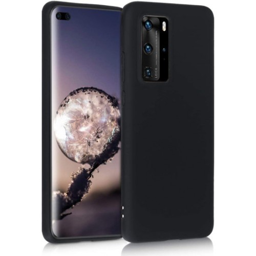 Θήκη TPU Σιλικόνης για Huawei P40 Pro - Μαύρη Ματ