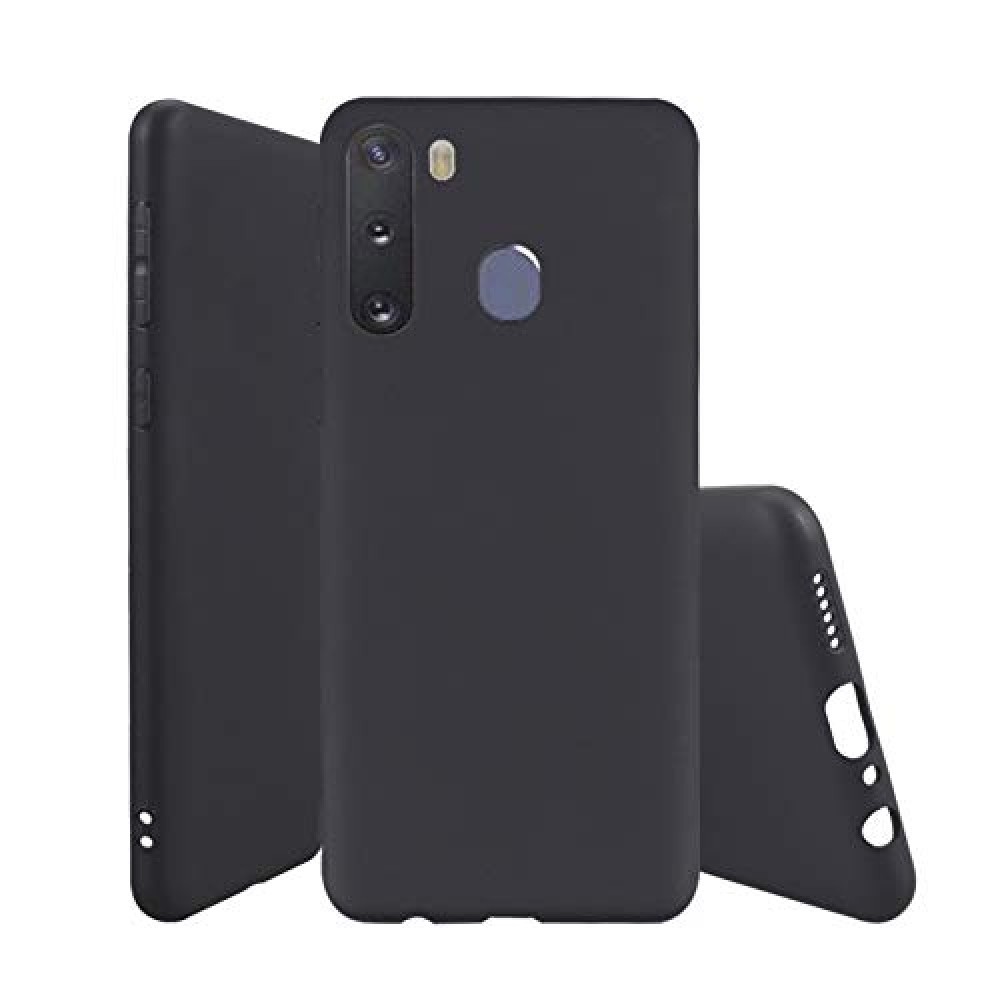 Θήκη TPU Σιλικόνης για Samsung Galaxy A21 - Μαύρο Ματ