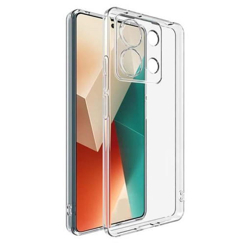 Θήκη TPU Σιλικόνης 2mm για Xiaomi Redmi Note 13 5G - Διάφανο