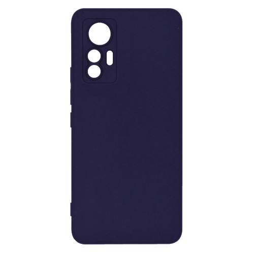 Θήκη TPU Σιλικόνης με Υφασμάτινη Επένδυση για Xiaomi Redmi Note 12s - Σκούρο Μπλε