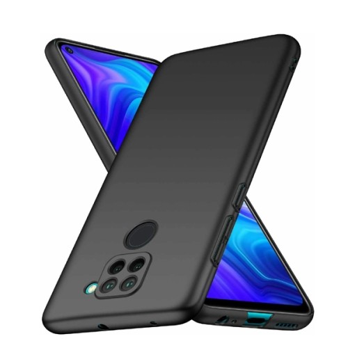 Θήκη TPU Σιλικόνης για Xiaomi Redmi Note 9 - Μαύρο Ματ
