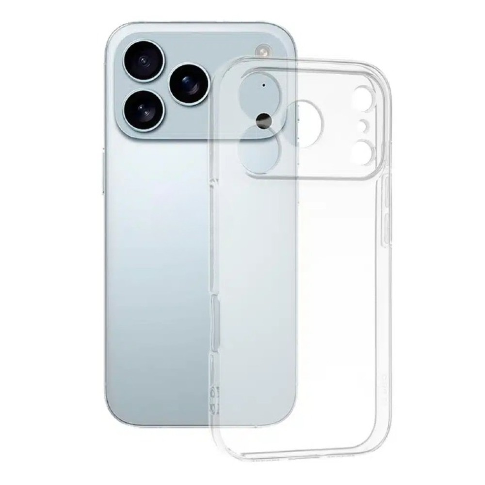 Θήκη TPU Σιλικόνης GREEN ON για iPhone 17 Pro / 18 Pro - Διάφανο