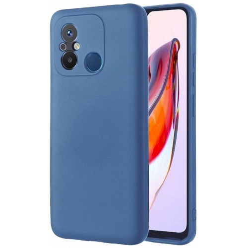 Θήκη TPU Σιλικόνης για Xiaomi Redmi 12C - Σκούρο Μπλε