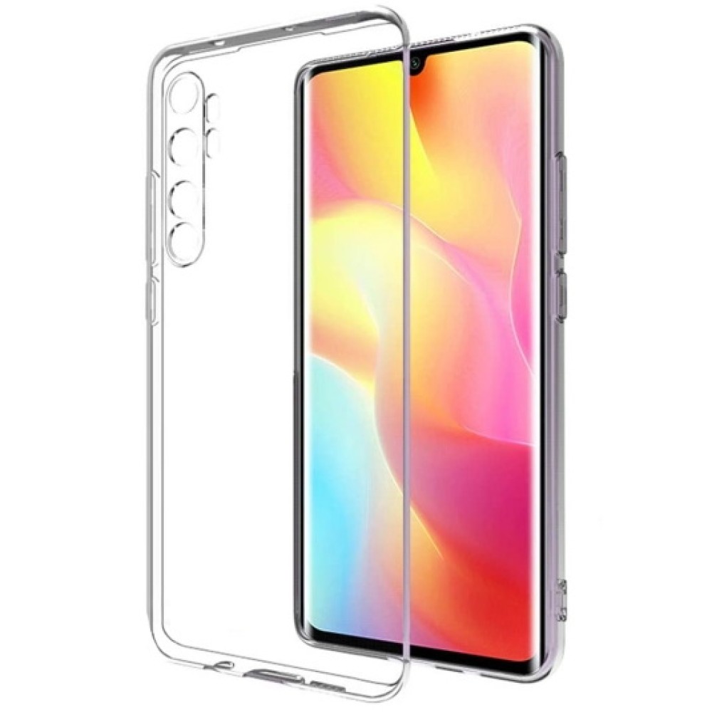 Θήκη TPU Σιλικόνης 1.8 mm για Xiaomi Mi Note 10 Lite - Διάφανο