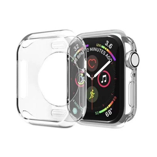 Θήκη TPU Σιλικόνης Ultra Clear για Apple Watch 42mm (Series 10) - Διάφανη
